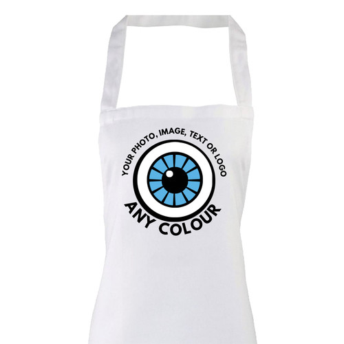 Personalised image apron - personalised,