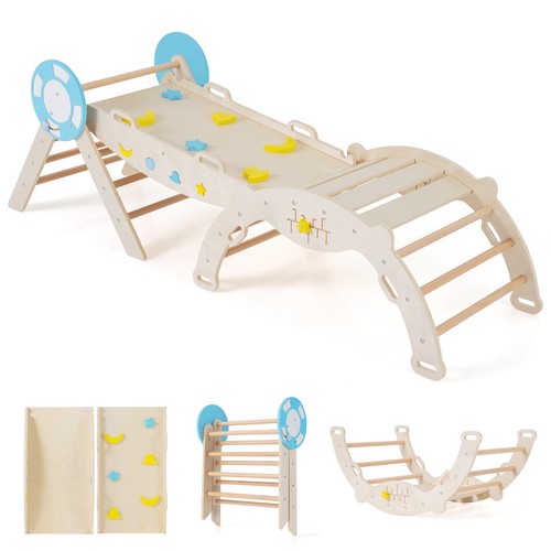 Indoor wooden baby - wooden, triangle