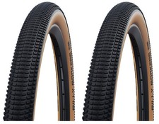 PAIR Schwalbe BILLY BONKERS 26 x 2.25 BRONZE WALL Dirt Jump Bike TYRES