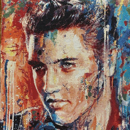 Elvis presley tapestry panels - presley,
