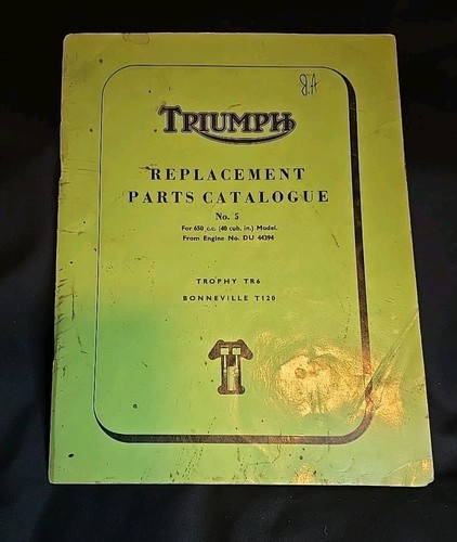 1966 triumph replacement parts - triumph,