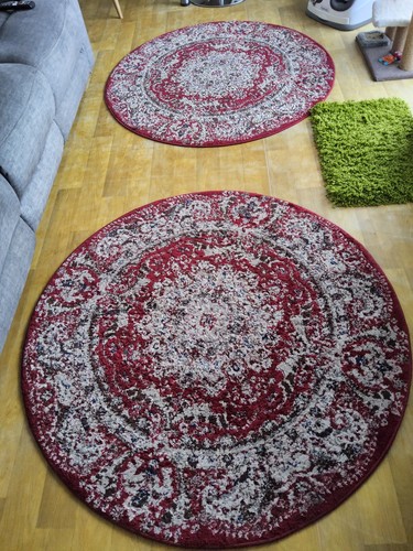 Circle rugs vintage - rugs, x