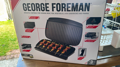 George foreman contact grill - contact,