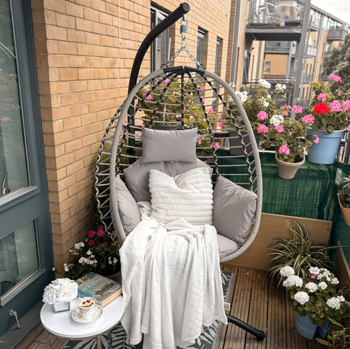 Rattan hanging chair outdoor - hanging,