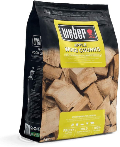 Weber applewood chunks 5kg - weber,