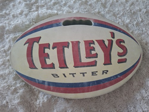Tetley bitter rugby ball - rugby,