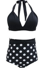 Retro 50s High Waisted Bikini