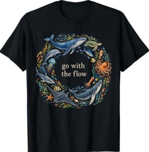 1go with the flow watercolor - 1go,