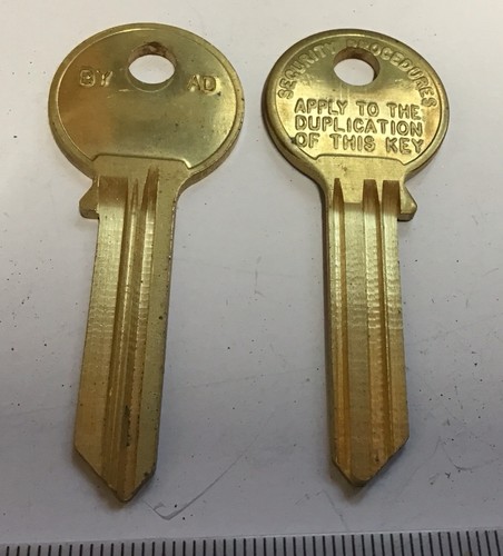 Yale security cylinder key - security,