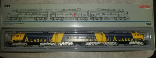Alaska railroad marklin - alaska, ho