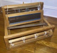 Vintage Table Top Weaving Loom 14" or 15" Wide READ Shipped Disassembled