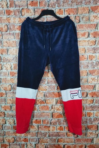 Fila velour tracksuit bottoms - velour,