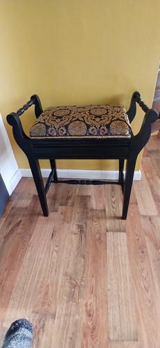Piano stool with - piano,