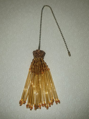Vintage beaded lamp ceiling - vintage,