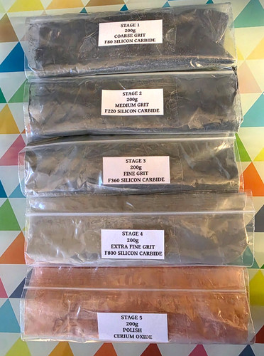 Stone tumbling grit pack 5 - grit,