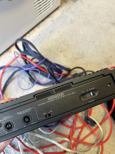 Kenwood stereo power amplifier - power,