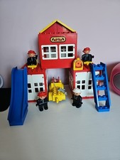 Lego Duplo Fire Station And 4