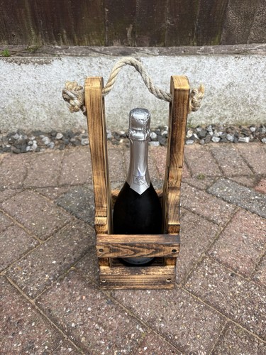 Wooden wine bottle - wine,