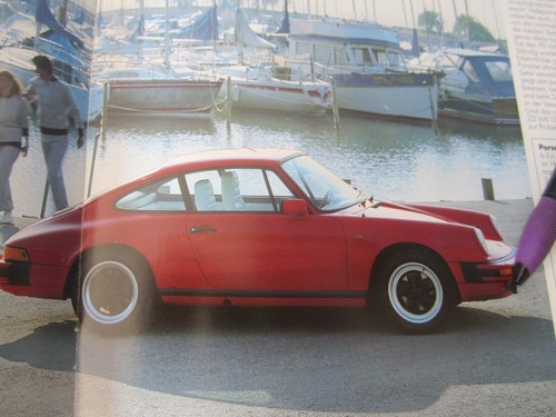 1982 porsche brochure 911 - brochure, sc