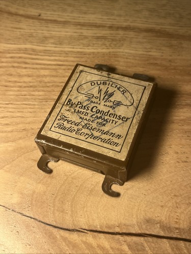 Vintage 1920s dubilier - vintage, 1