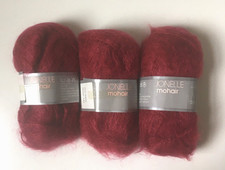 3 x Jonelle Mohair Yarn Shade