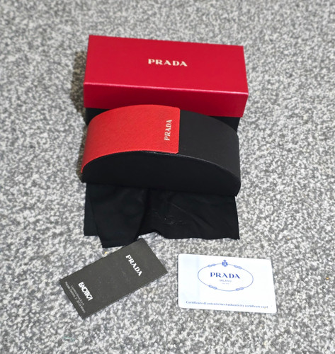 Prada black red hard - prada, black/red