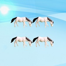  4 Pcs Horse Ornament Garden