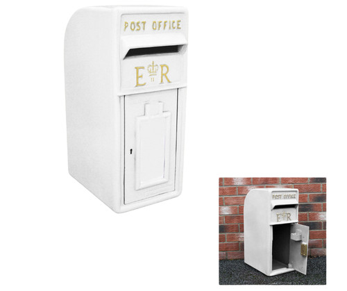 Cast iron royal mail post - mail,