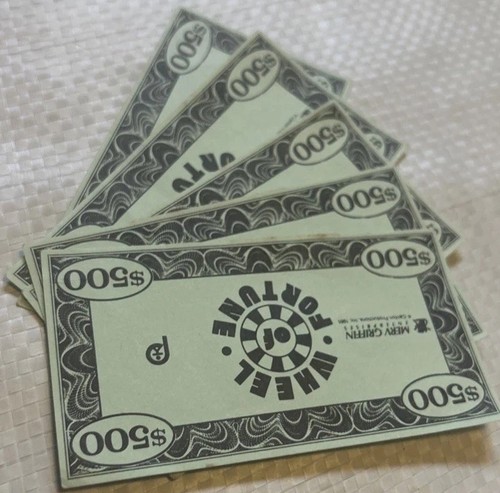 Lot 500 bills - $500, (green)