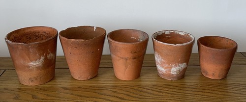 Vintage hand thrown terracotta - vintage,