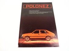 FSO Polonez 1500 Car Brochure 1978 Poland
