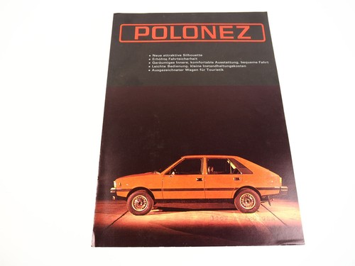 Fso polonez 1500 car brochure - 1500,