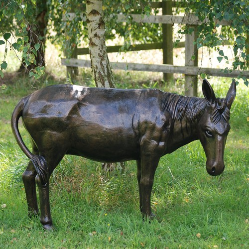 Wild donkey bronze - wild, metal