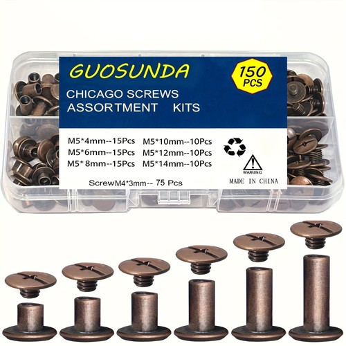 Chicago screws kit sizes of - chicago,
