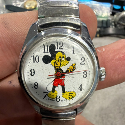Mickey mouse cartoon - mouse, dial