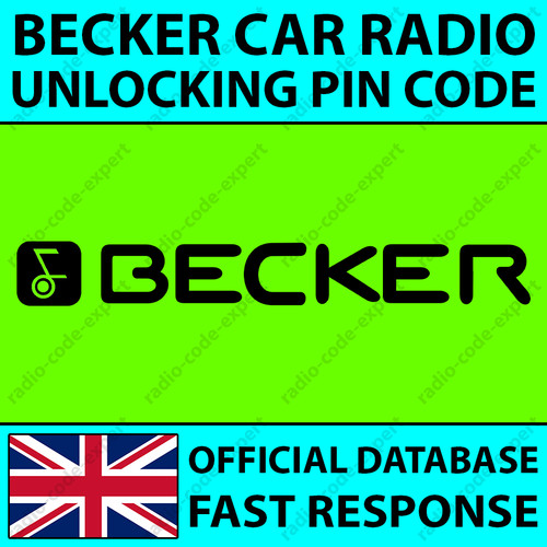 Becker radio pin - pin, 10