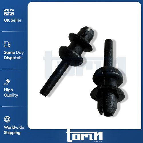 Parcel shelf hanger clips - 2x,