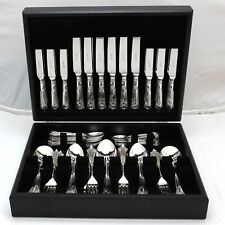 ALBANY Design Chinacraft London Silver Service 100 Piece Canteen of Cutlery Set