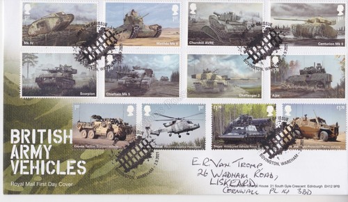 Royal mail fdc cover - gb,