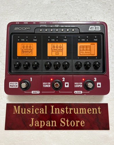 Zoom bass effects - b3,