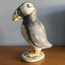 Studio Pottery Ceramic Puffin