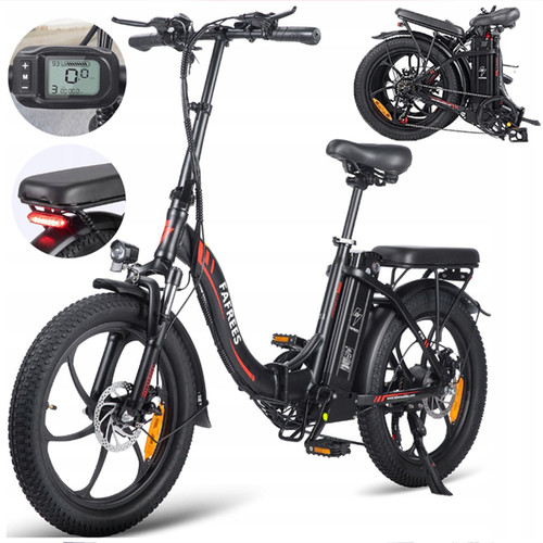 Fafrees folding electric bike - folding,