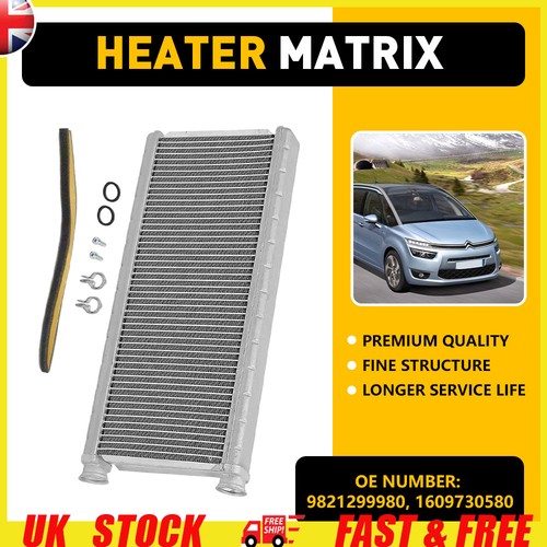 Heater matrix for - matrix, citroen
