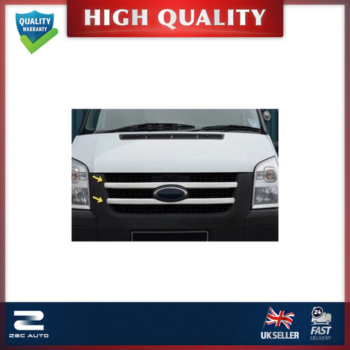 Chrome front grill trim covers - chrome,