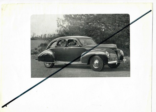 Lincoln zephyr 1939 american - lincoln-zephyr,