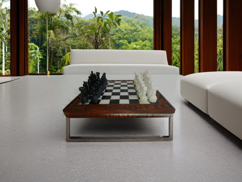 Elegant chess set - wood, border