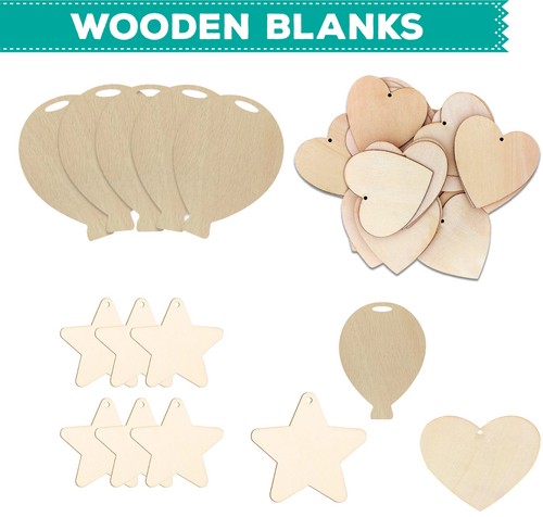 Wooden craft shapes - shapes, with