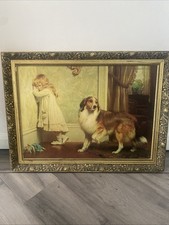 Vintage Framed Charles Burton