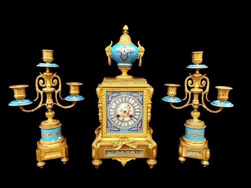 Antique clock french - clock,