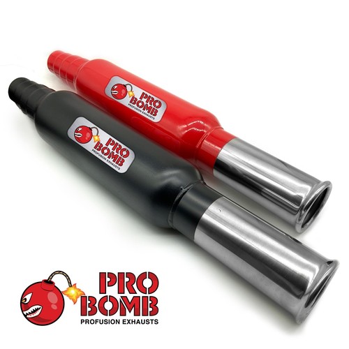 Universal back box exhaust - back,